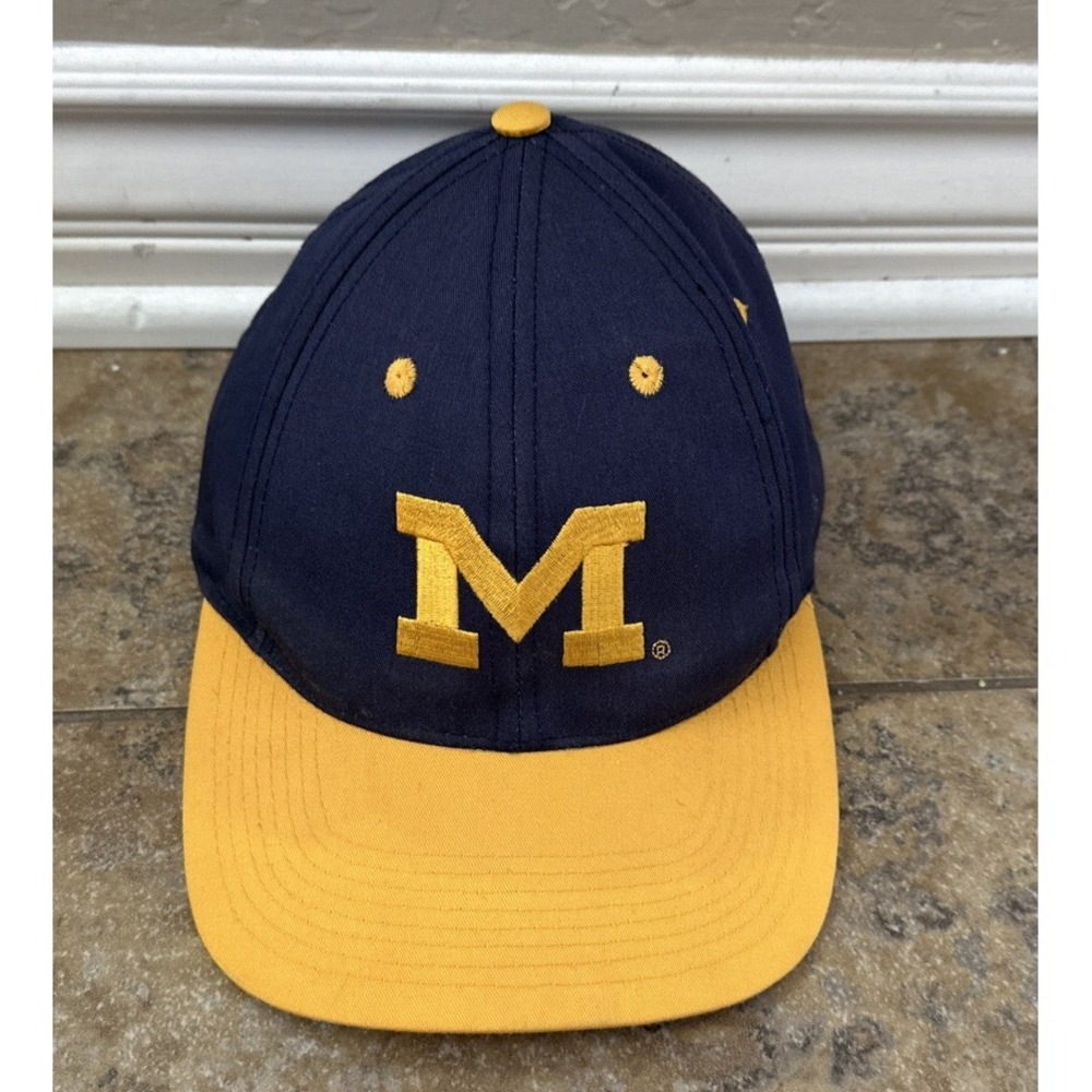 Vintage Wool Michigan Wolverines College Sports Football Hat